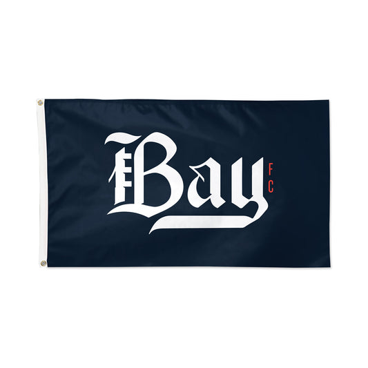 Bay FC WinCraft 3x5 Navy Flag view 1