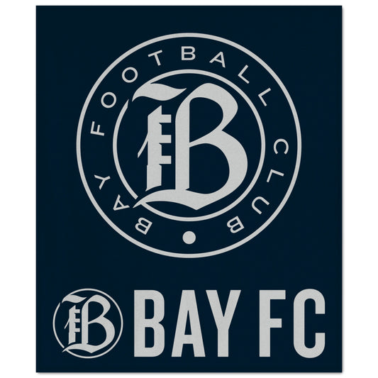 Bay FC Wincraft Navy Blanket view 1