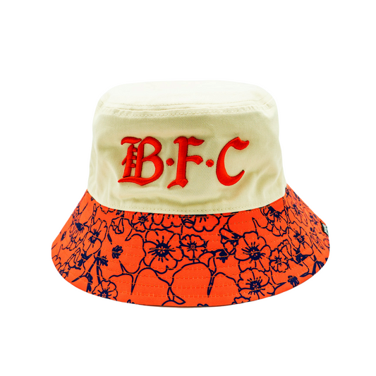 Bay FC Poppy & Navy Reversible Bucket Hat view 2