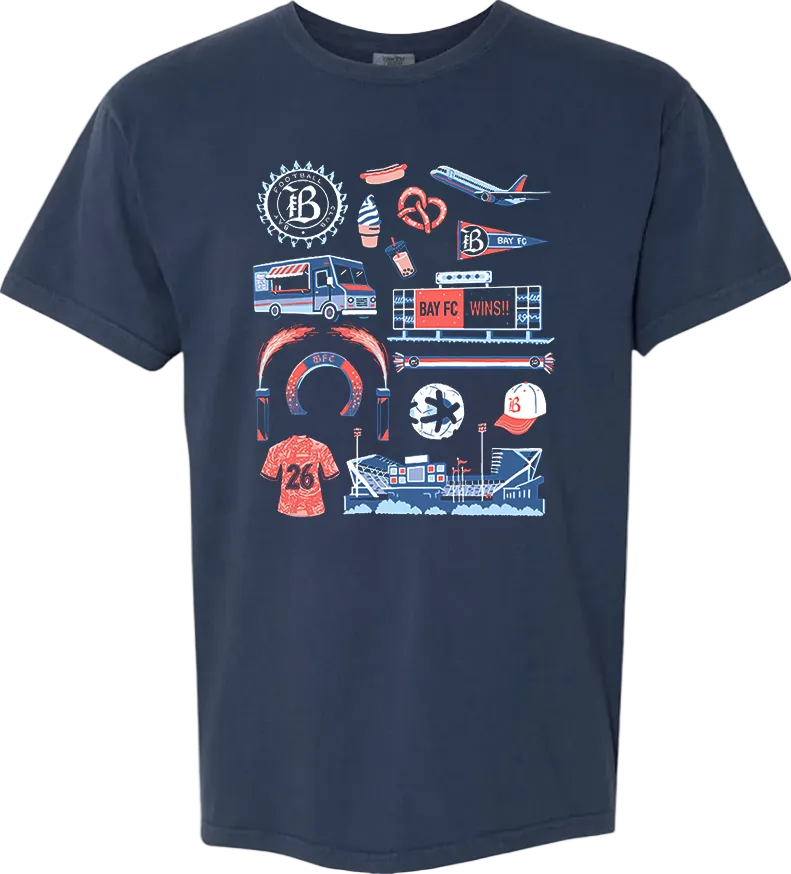 Unisex Bay FC 2026 Fan Appreciation T-Shirt