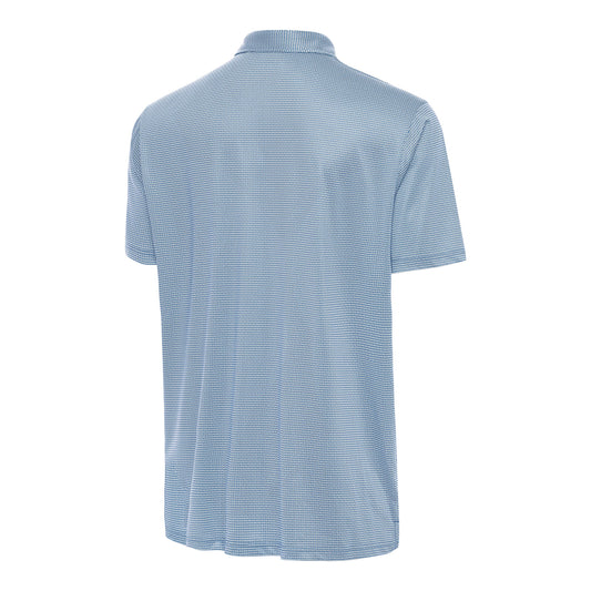 Unisex Bay FC Antigua White & Harbor Blue Rings Polo view 2