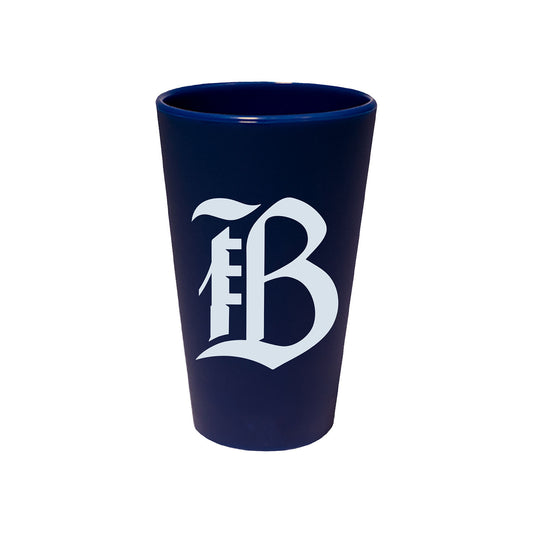 Bay FC WinCraft Silicone Navy Pint Glass view 1