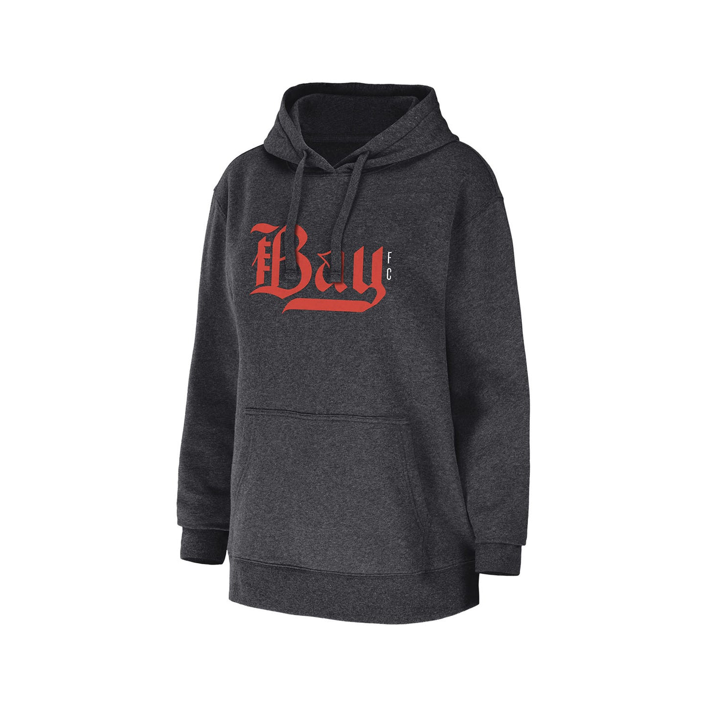 Women's WEAR Bay FC Heathered Grey Hoodie - Front View