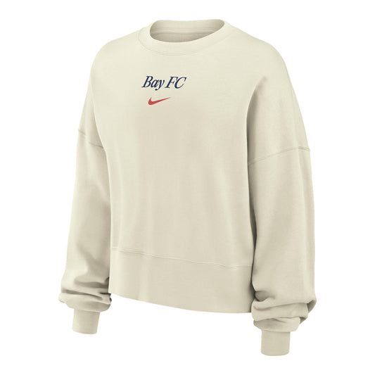 Women's Bay FC Nike Phoenix Crewneck view 1