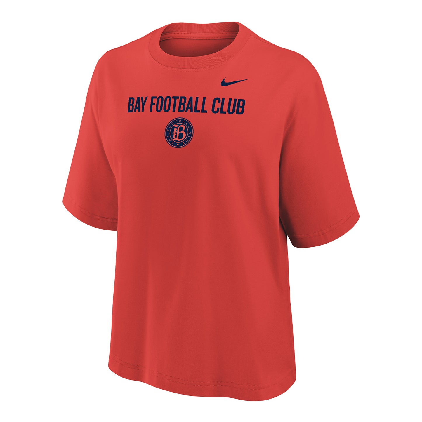 Women's Nike Bay FC Poppy Boxy Tee