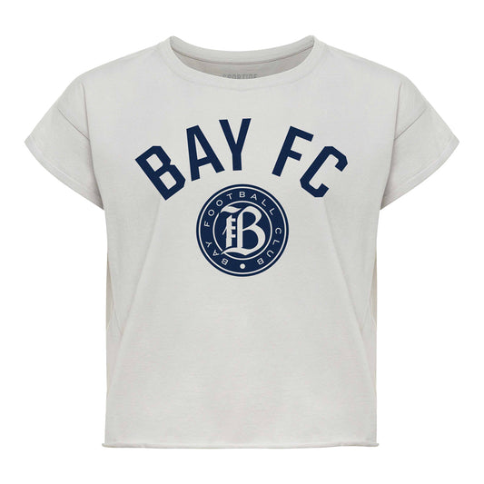 Women's Bay FC Sportiqe Dove Alana Boxy T-Shirt view 1