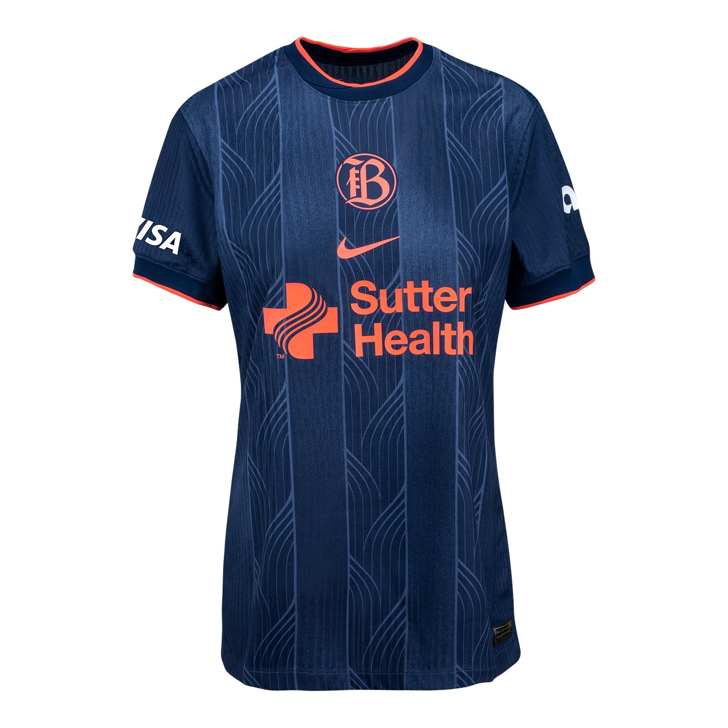 Women's Bay FC Nike 2025 Authentic Player or Personalized Primary Jersey