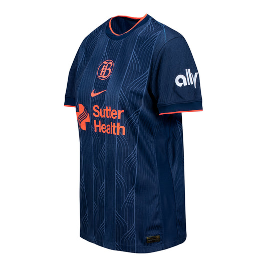 Women's Bay FC Nike 2025 Authentic Primary Pride Jersey view 2