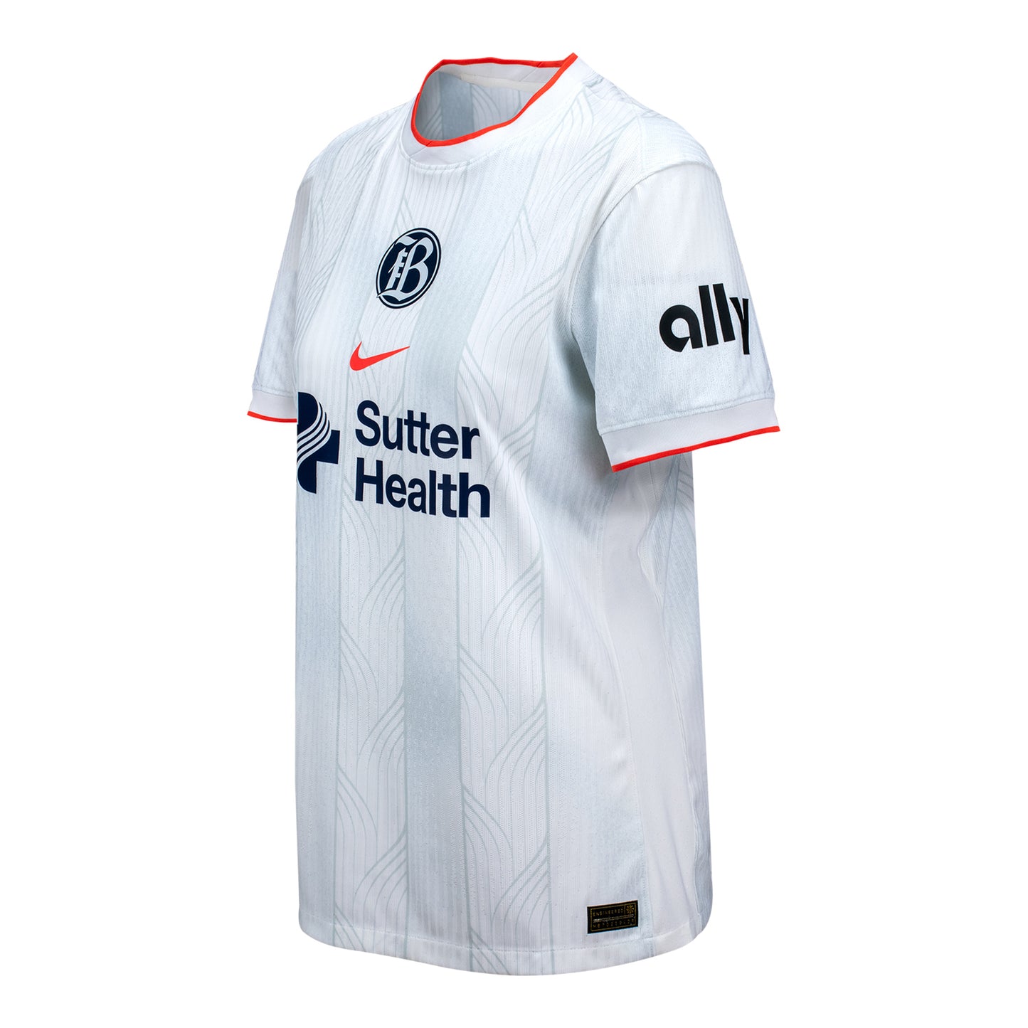 Women's Bay FC Nike 2025 Authentic Player or Personalized Secondary Jersey