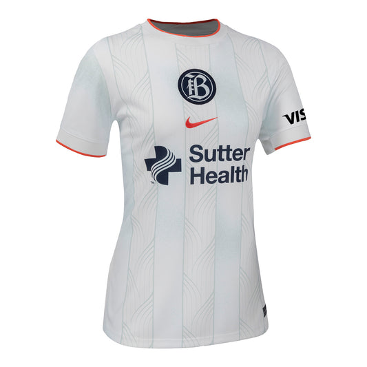 Women's Bay FC Nike 2025 Player or Personalized Secondary Replica Jersey view 2