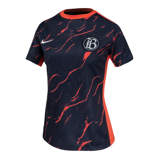 Women's Bay FC Nike 2025 Pre-Match Top view 1