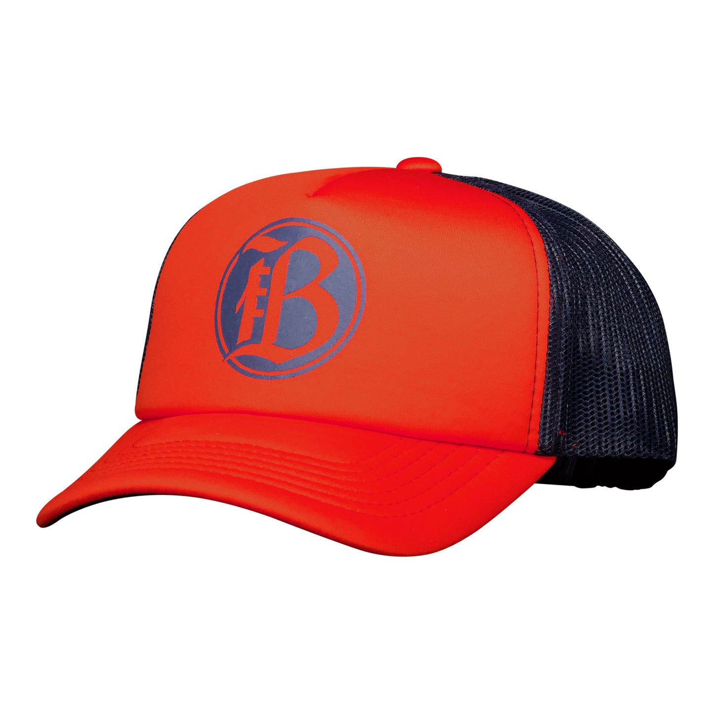 Unisex Bay FC Multicolor Trucker Hat - Front View
