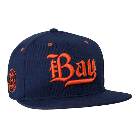 Bay FC Nike Navy Pro Flat Bill Hat view 1