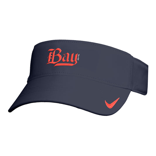 Bay FC Nike Navy Ace Visor view 1