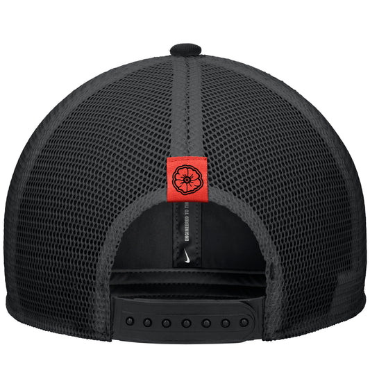 Unisex Bay FC Nike Rise Rope Trucker Hat view 2