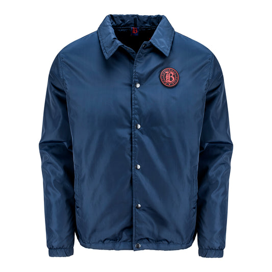 Unisex Official Bay FC Navy Coaches Jacket view 1