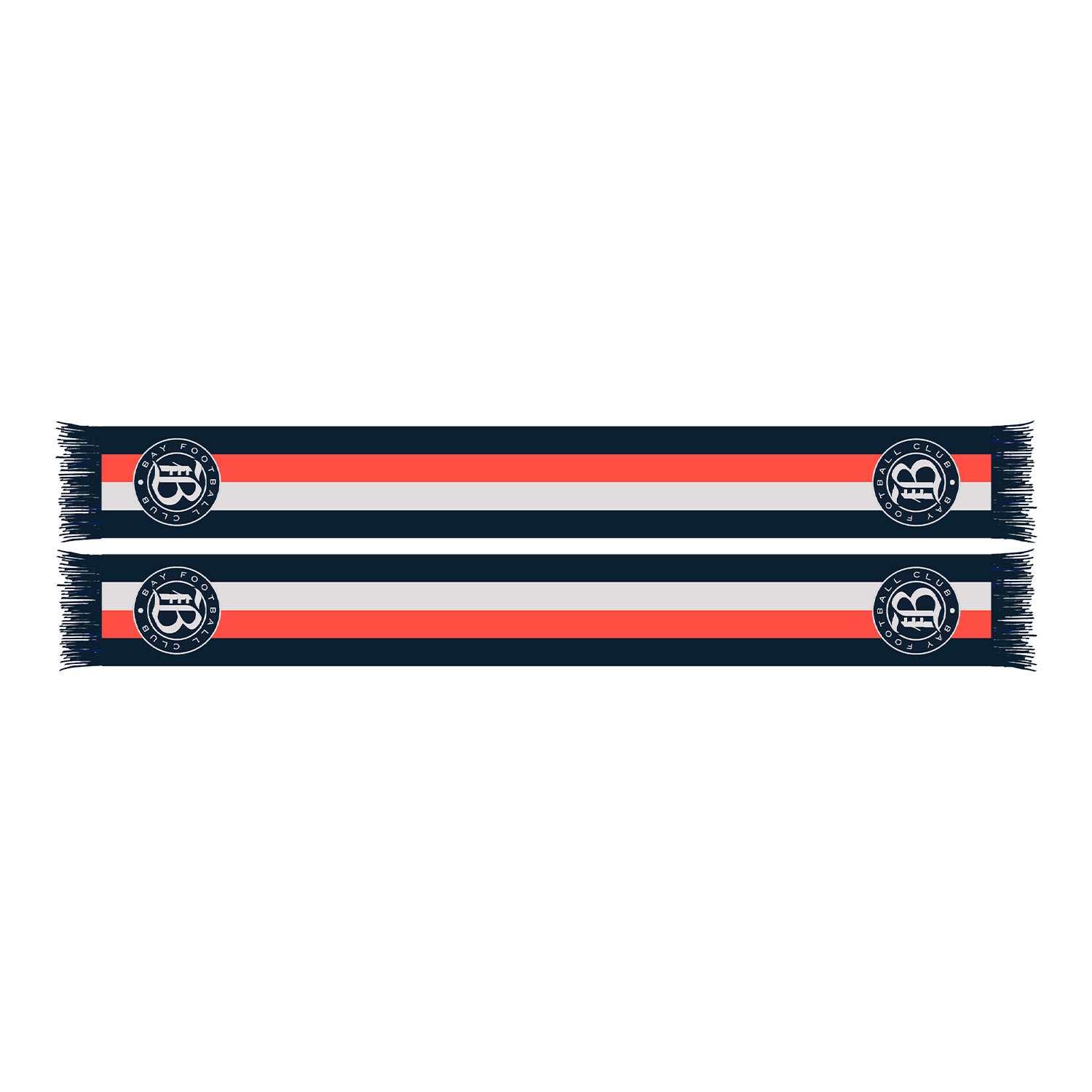Ruffneck Bay FC Racing Stripes Scarf