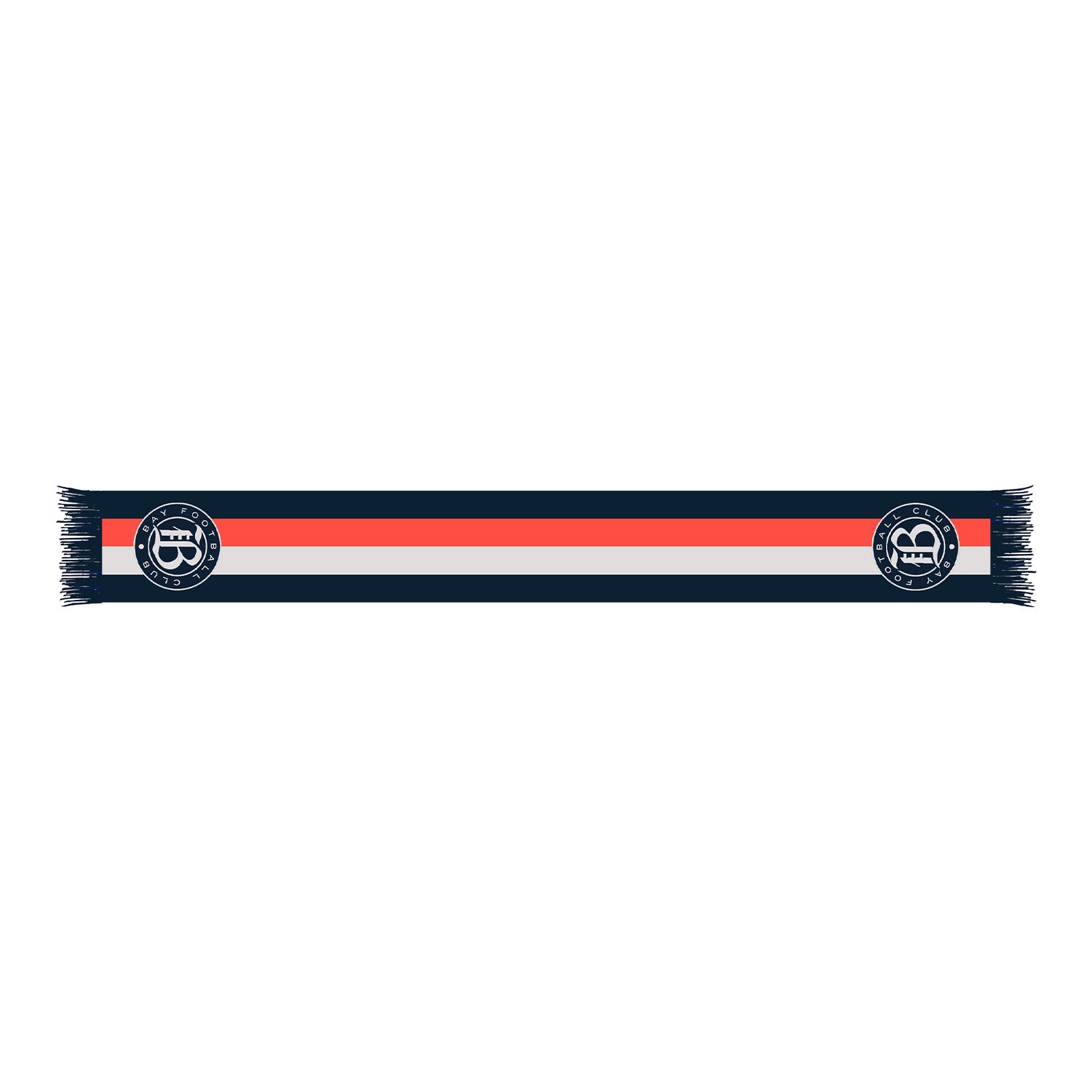 Ruffneck Bay FC Racing Stripes Scarf