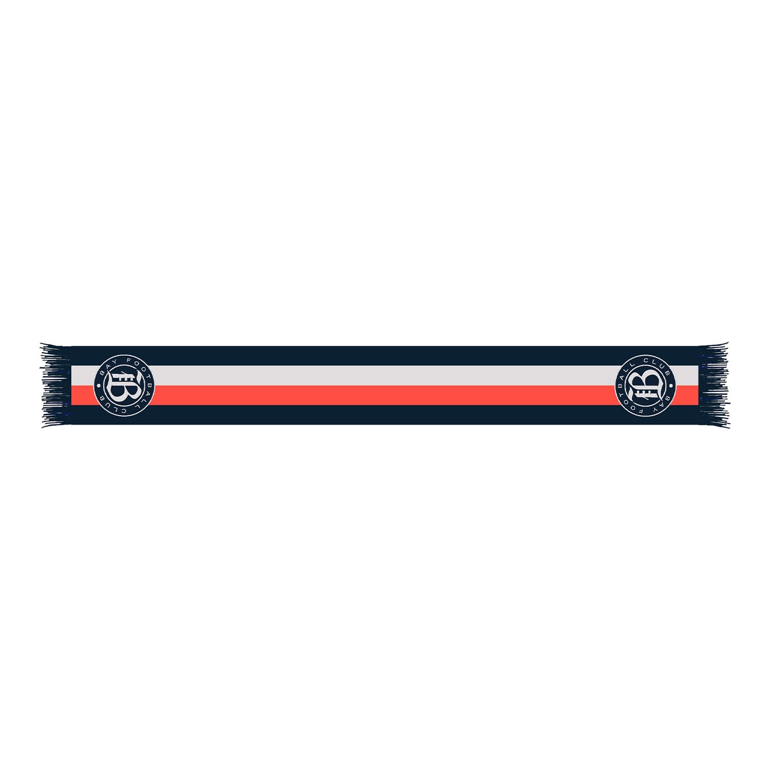 Ruffneck Bay FC Racing Stripes Scarf