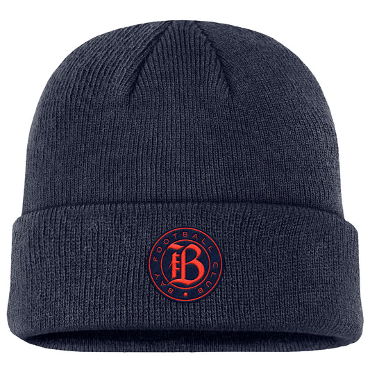 Bay FC Nike Terra Navy Beanie view 1