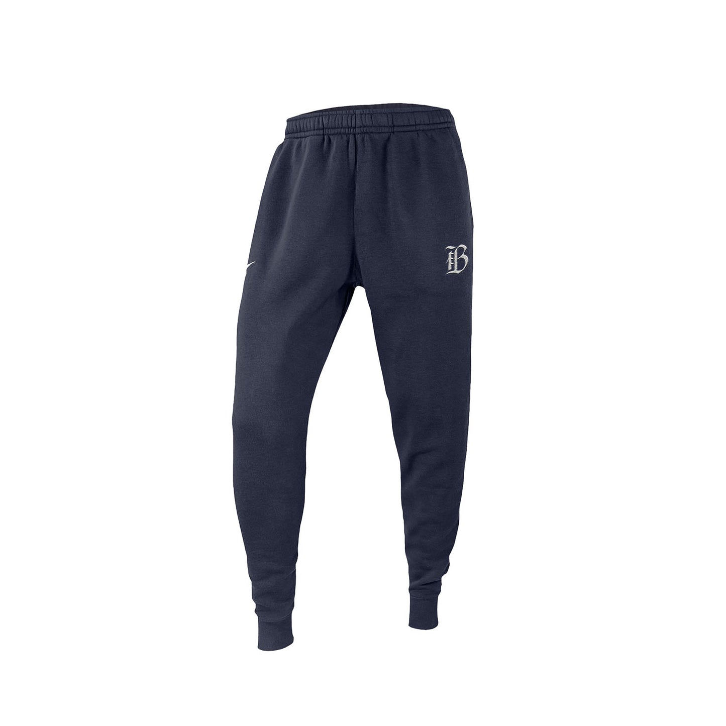 Men's Nike Bay FC Club Fleece Navy Joggers - Front View