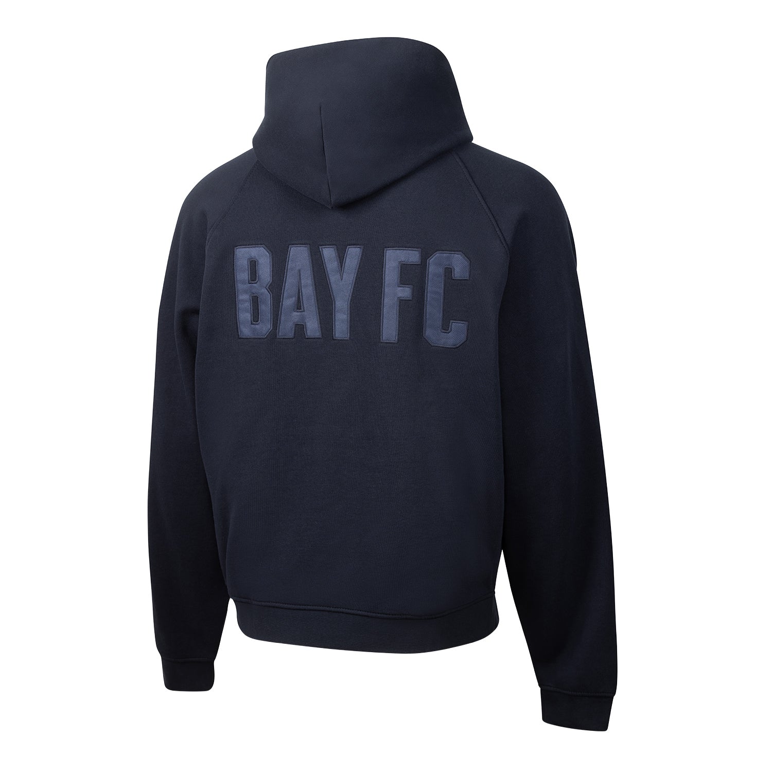 Unisex Bay FC Oversized Navy Hoodie