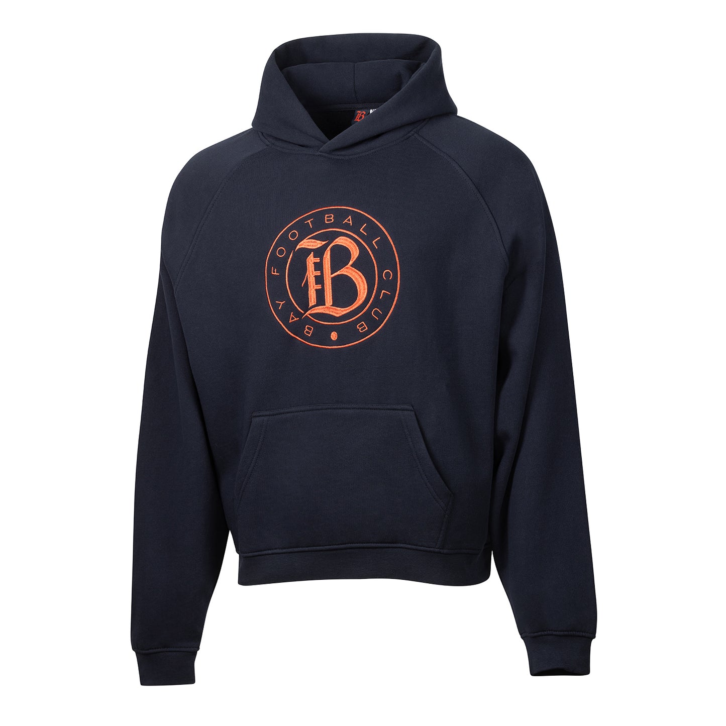 Unisex Bay FC Oversized Navy Hoodie