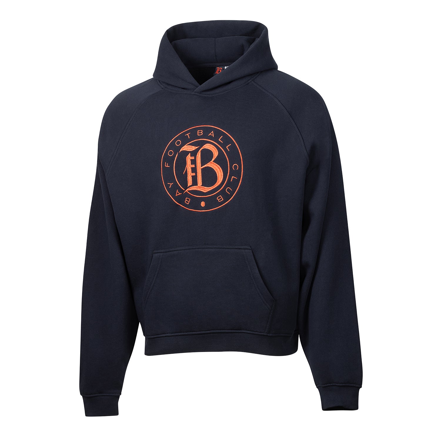 Unisex Bay FC Oversized Navy Hoodie