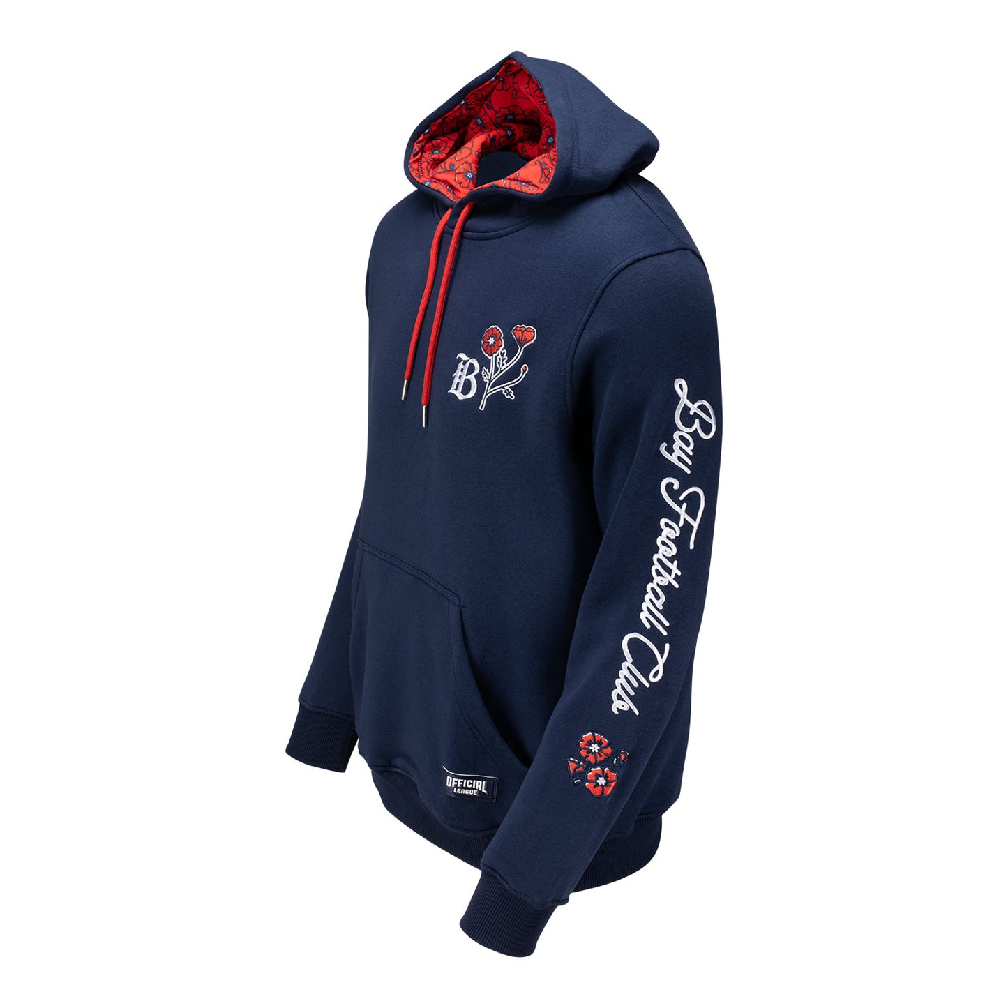 Unisex Bay FC 2025 Poppy Collection Navy Sweatshirt