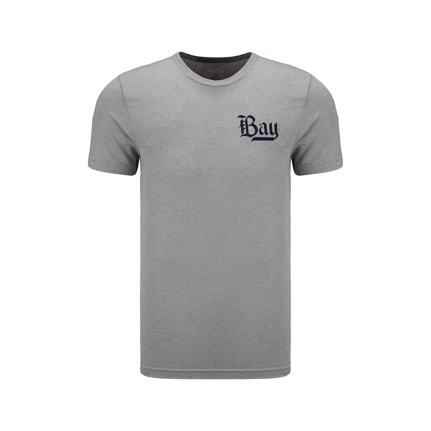 Unisex Bay FC Crest Grey Tee