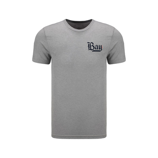 Unisex Bay FC Crest Grey Tee view 1