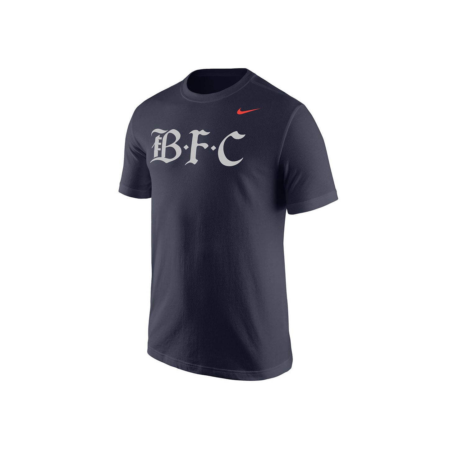 Men's Nike Bay FC Core Navy Tee - Front View
