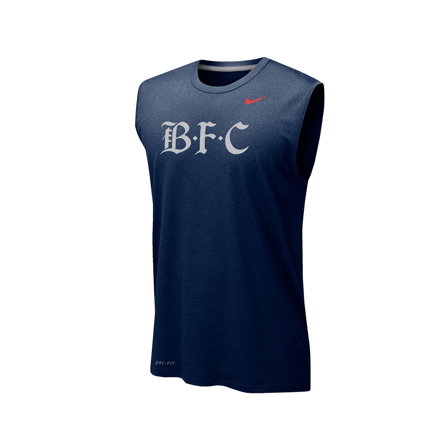 Men's Nike Bay FC Sleeveless Legend Navy Tee – Bay FC Official Store