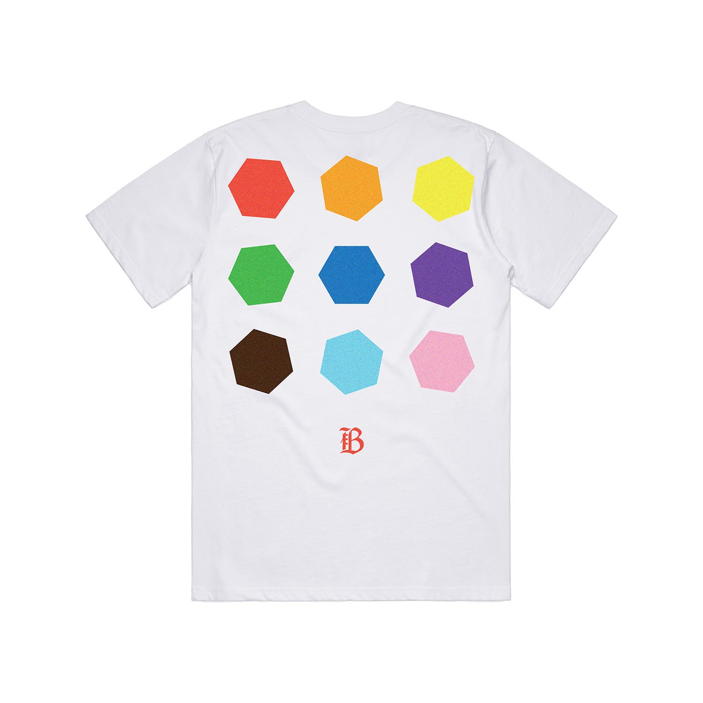 Unisex Bay FC Bay Area Proud White Tee - Back View