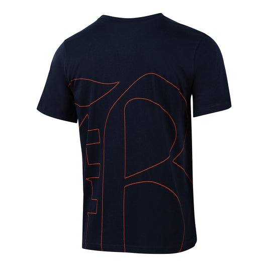 Unisex Bay FC Relaxed Modal Navy T-Shirt view 2