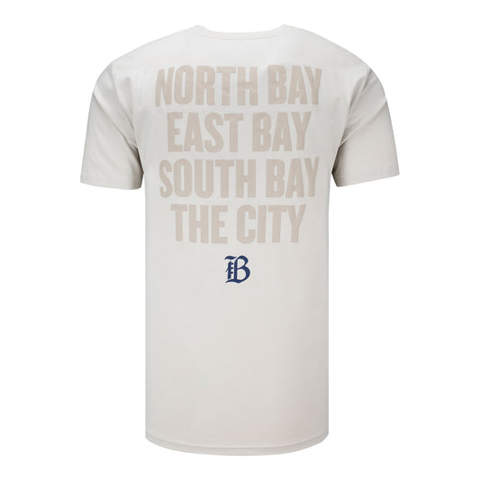 Unisex Bay FC Fog 2.0 Logo T-Shirt view 2