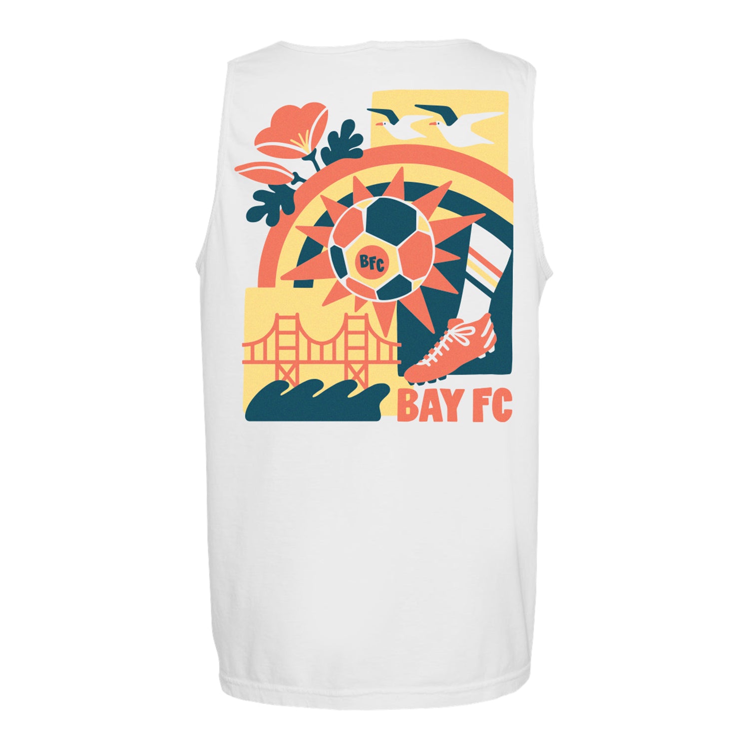 Unisex Bay FC Pride 2.0 Tank Top