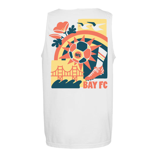 Unisex Bay FC Pride 2.0 Tank Top view 2