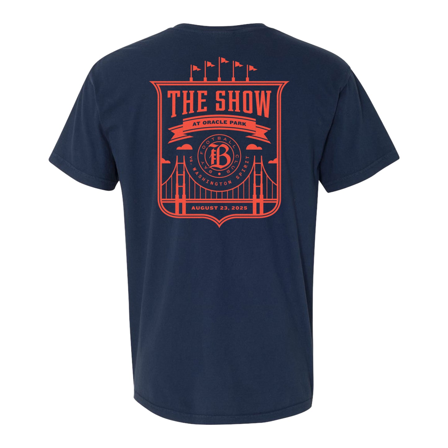 Unisex Bay FC The Show at Oracle Park Pennant Tee