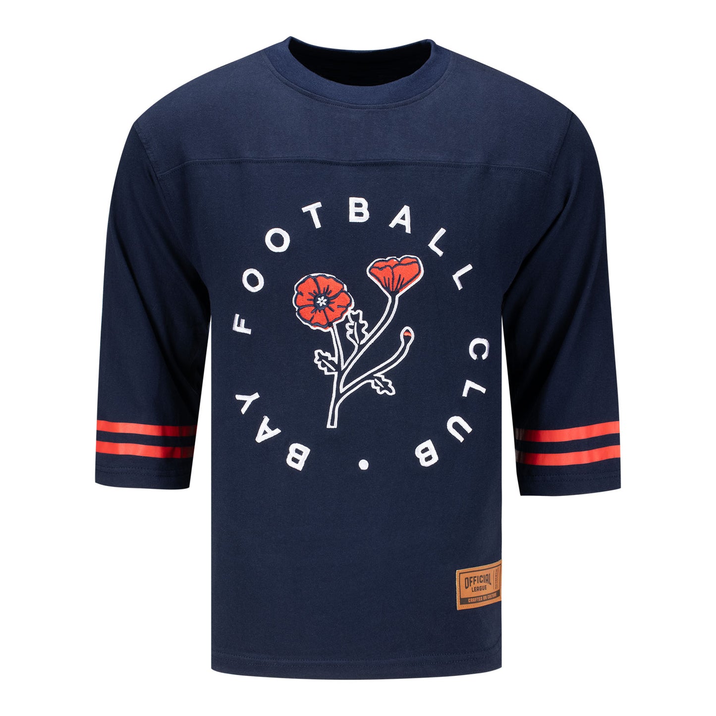 Women's Bay FC 2025 Poppy Collection Navy Shirsey