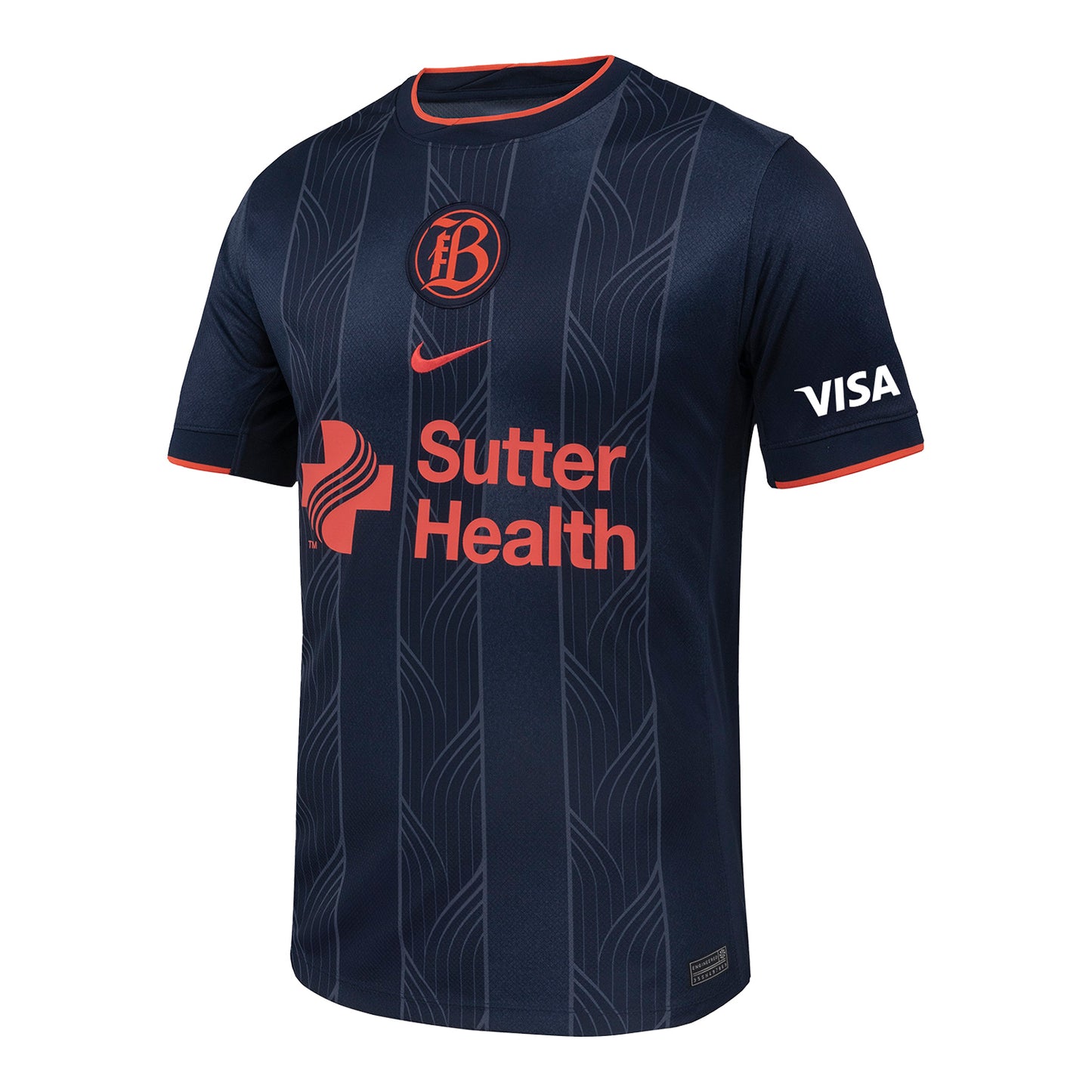Youth Bay FC Nike 2025 Player or Personalized Primary Replica Jersey