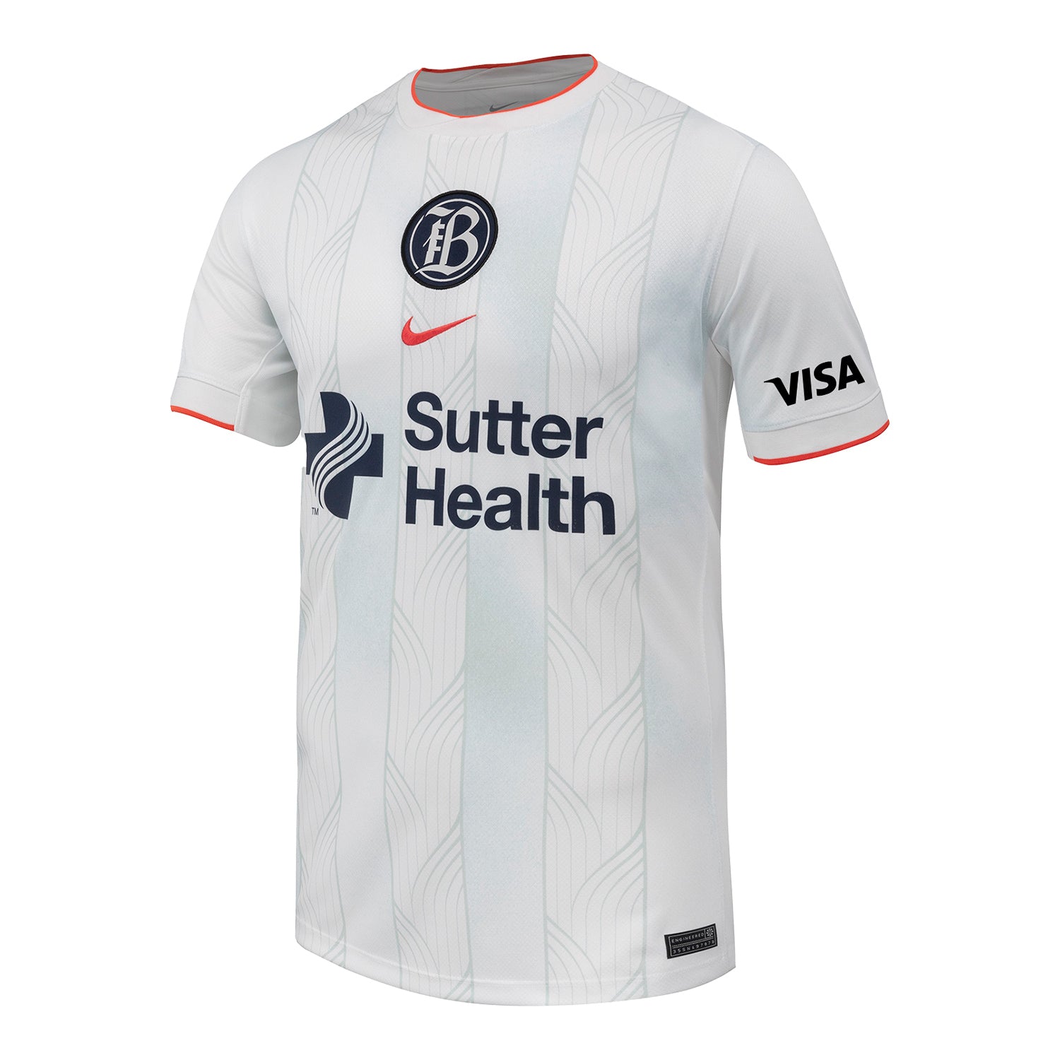 Youth Bay FC Nike 2025 Player or Personalized Secondary Replica Jersey