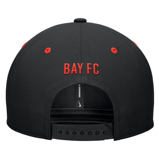 Youth Bay FC Nike Pro Flat Bill Hat view 2