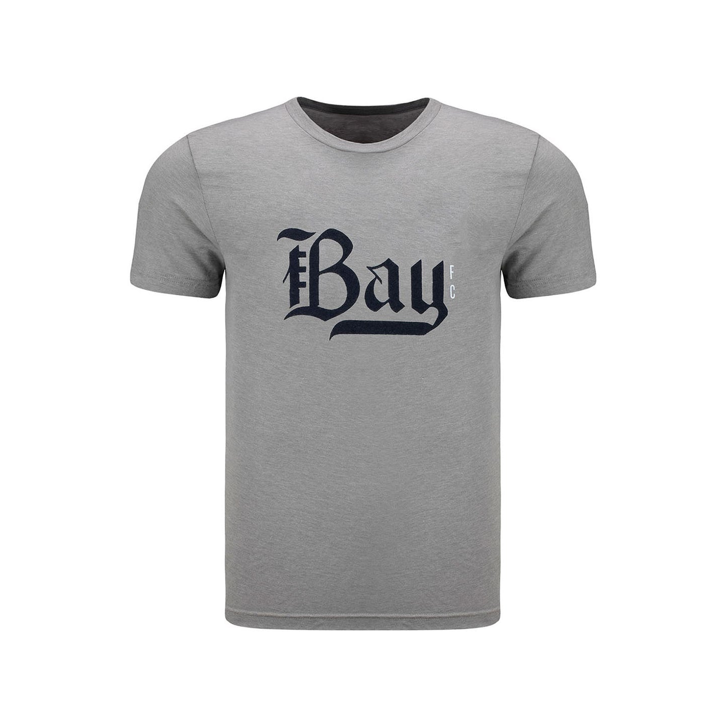 Youth Bay FC Grey Tee - Front View