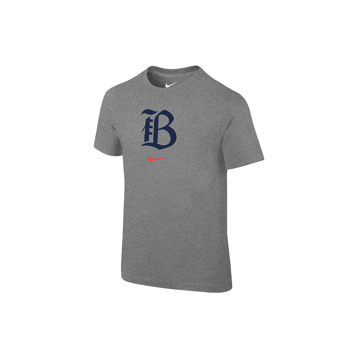 Preschool Nike Bay FC Core Grey Tee - Front View