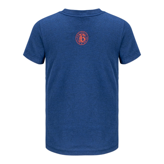 Unisex Bay FC Charlie Hustle Youth Heart Tee view 2