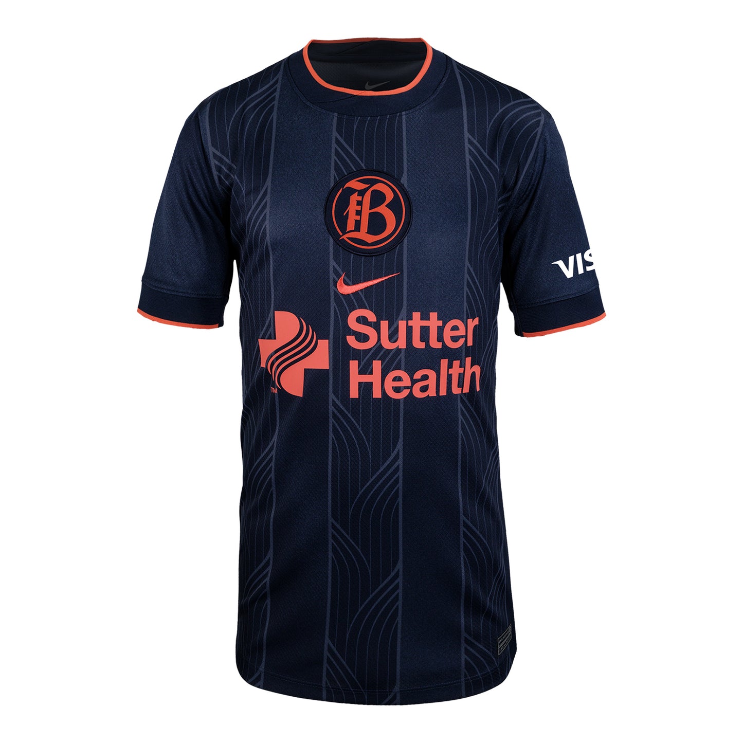 Youth Bay FC Nike 2025 Player or Personalized Primary Replica Jersey