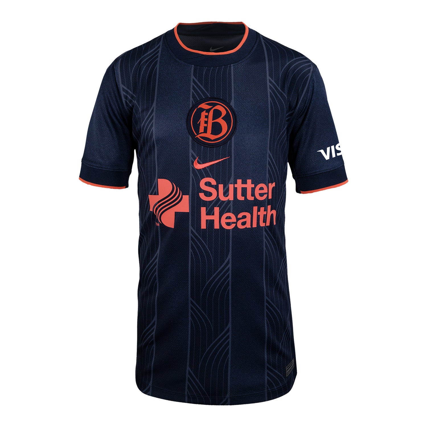 Youth Bay FC Nike 2025 Player or Personalized Primary Replica Jersey