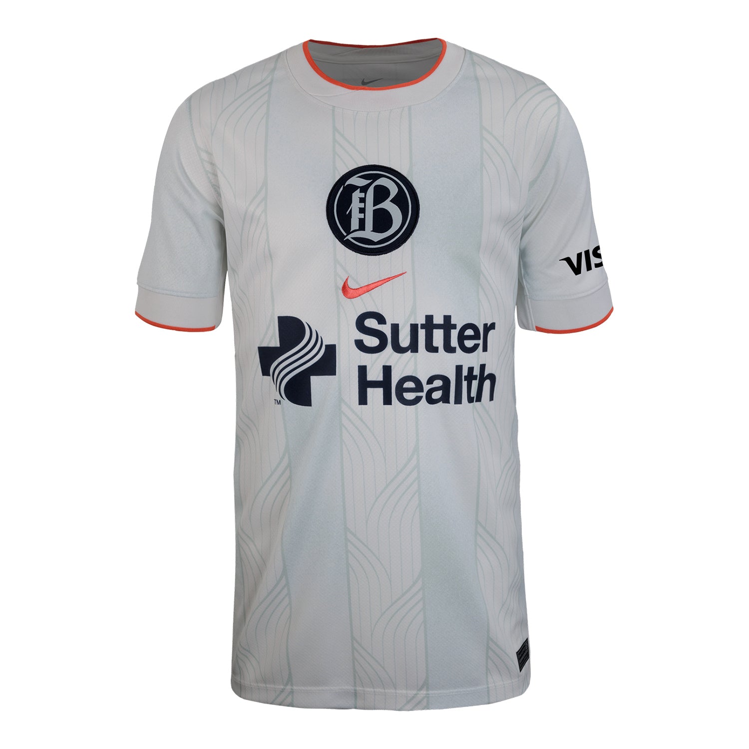 Youth Bay FC Nike 2025 Player or Personalized Secondary Replica Jersey