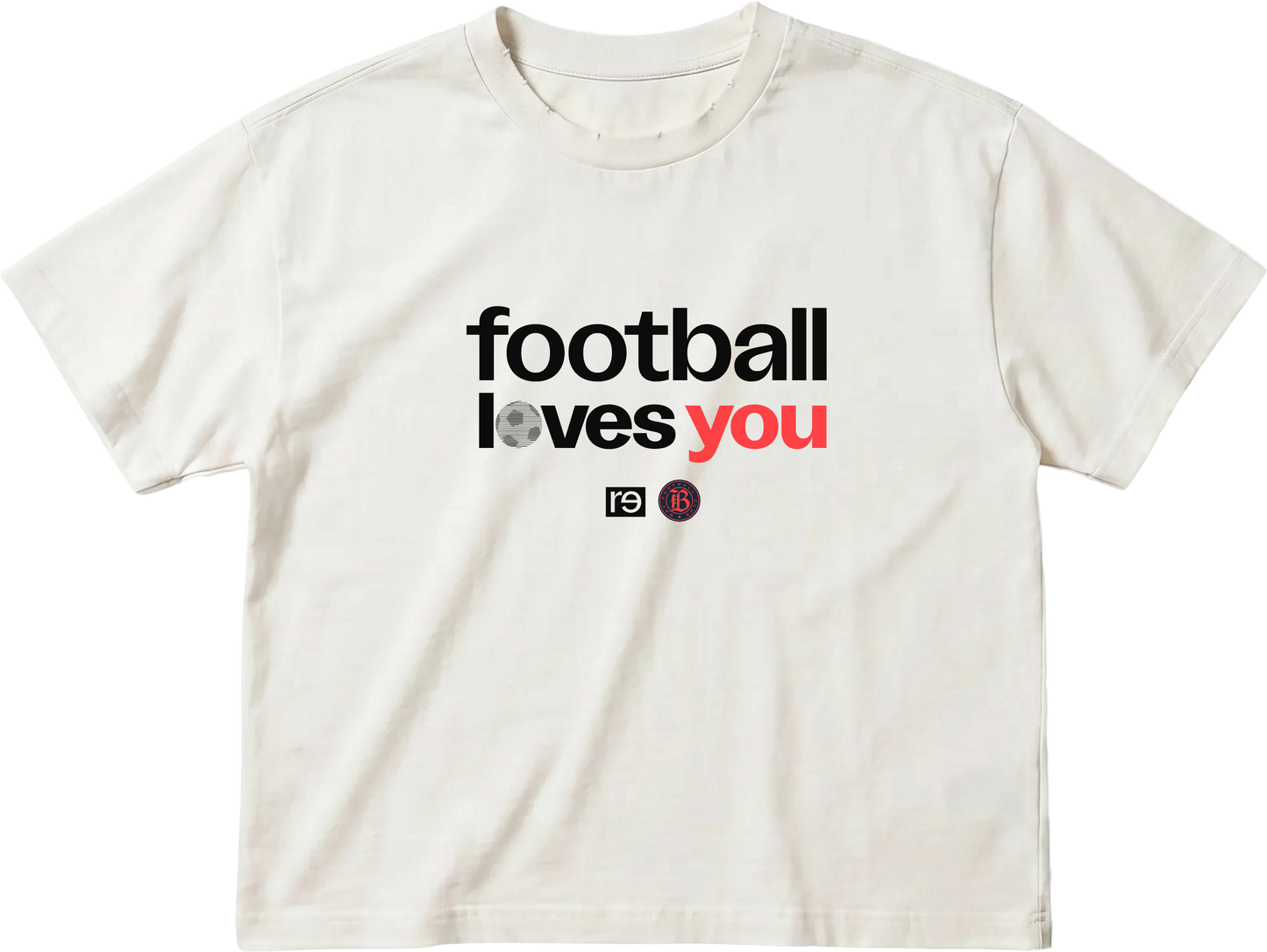 Unisex Bay FC x RE-INC Pride Football Loves You T-Shirt